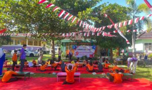 Mewarnai Semangat Bhayangkara di SLBN 2 Lombok Barat
