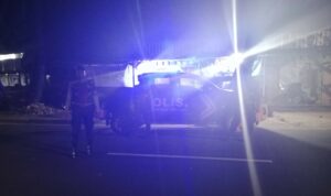 Patroli Blue Light Sat Samapta Cegah 3C di Jalur Bypass BIL I, Lombok Barat