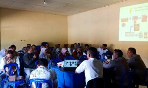 Polsek Gerung dan PPL Bahas Tata Niaga Jagung Untuk Kesejahteraan Petani