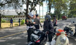 Kamseltibcar Lantas Diperkuat, Polres Lombok Barat Gelar Operasi di Kecamatan Gerung