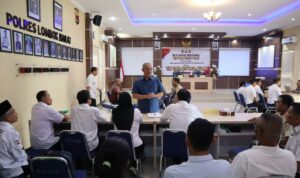Puslitbang Polri Perkuat Strategi Pemberantasan Narkoba di Lombok Barat