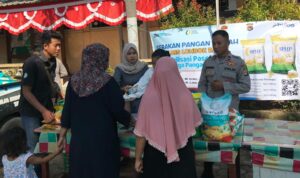 Bulog NTB dan Polres Lombok Barat Pastikan Ketersediaan Pangan Murah di Kediri