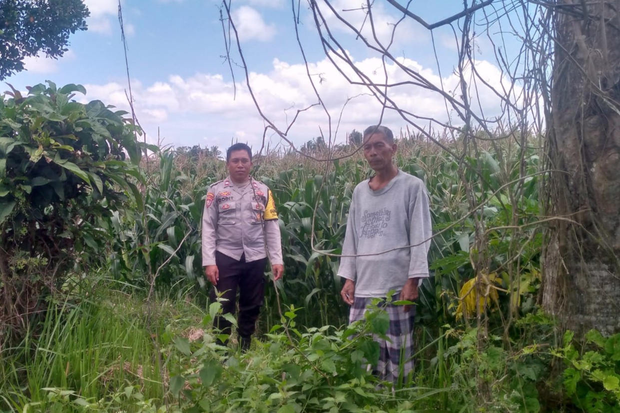 Polri Hadir Bantu Petani Jagaraga Tingkatkan Produktivitas Lahan Pertanian