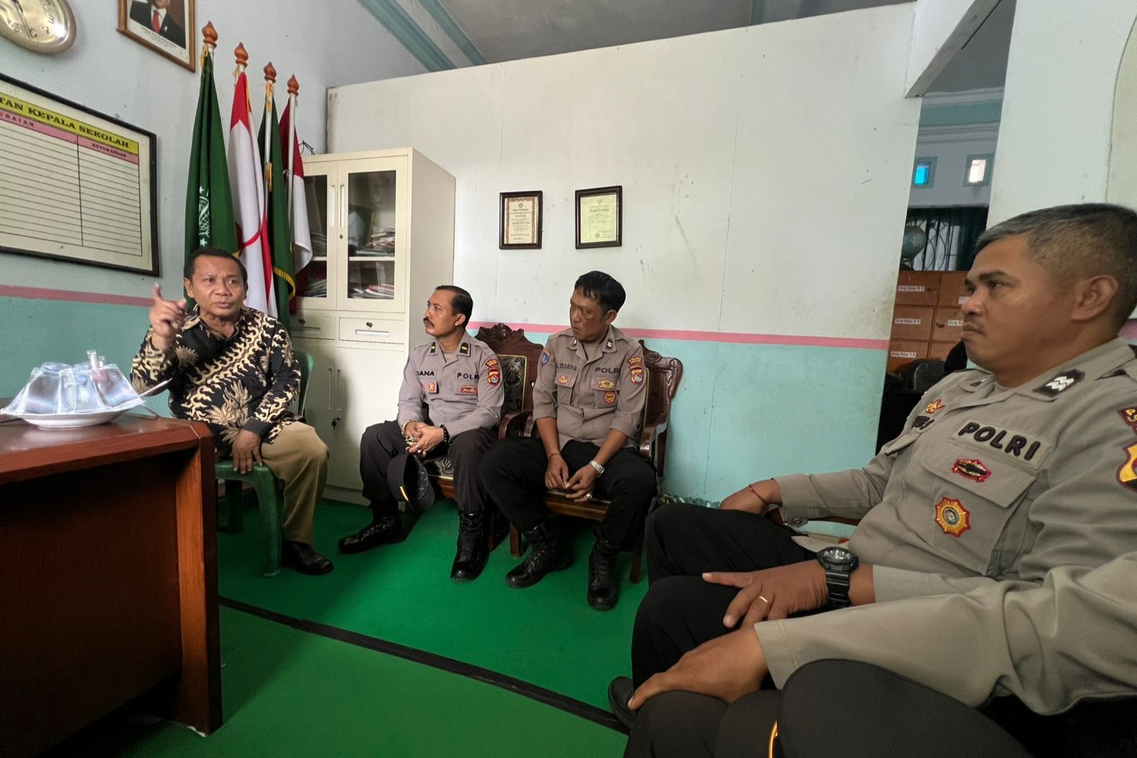 Tokoh Agama Desa Bengkel Dukung Polres Lombok Barat Tangkal Paham Radikal