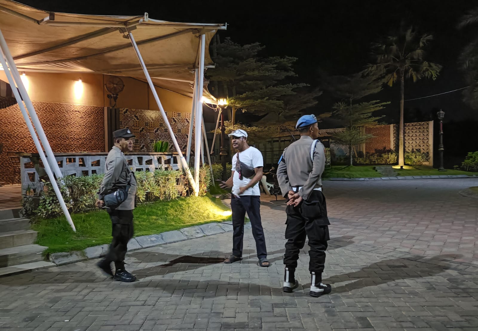 Perumahan Kuranji dan Telagawaru Jadi Fokus Patroli Malam Polsek Labuapi