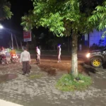 Polsek Gerung Jaga Malam, Wujudkan Rasa Aman Warga Lombok Barat