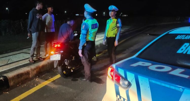 Aksi Proaktif Satlantas Lobar: Amankan Bypass BIL dari Kejahatan Jalanan