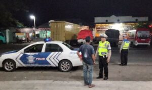 Malam Aman di Lombok Barat: Polisi Antisipasi Balap Liar dan Kejahatan Jalanan