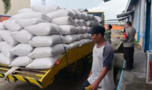 Bhabinkamtibmas Labuapi Amankan Penyerapan Jagung 1 Ton