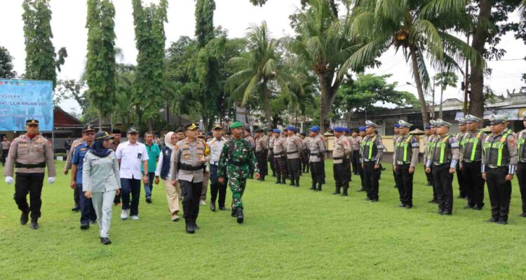 Pengamanan Nataru 2026 di Lombok Barat Resmi Dimulai